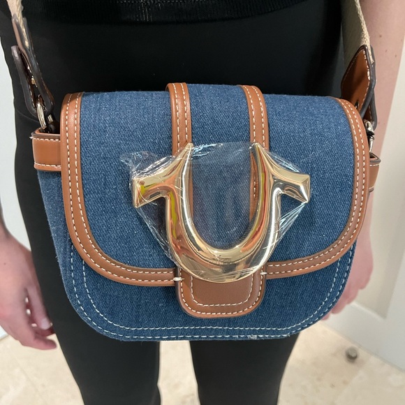 True Religion Handbags - True religion small Jean crossbody purse NWT